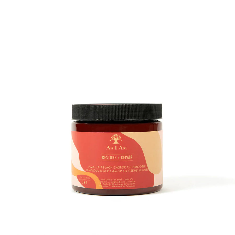 As I Am Restore & Repair Jamaican Black Castor Oil Smoothie 454g/16oz
