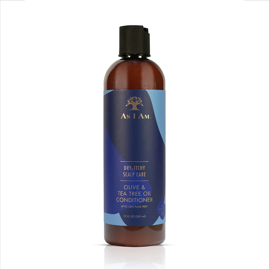 As I Am Dry & Itchy Scalp Care Conditioner with Olive Tea Tree & Peppermint Oils 355ml/12oz