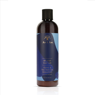 As I Am Dry & Itchy Scalp Care Soothing Shampoo with Olive Tea Tree & Peppermint Oils 355ml/12oz