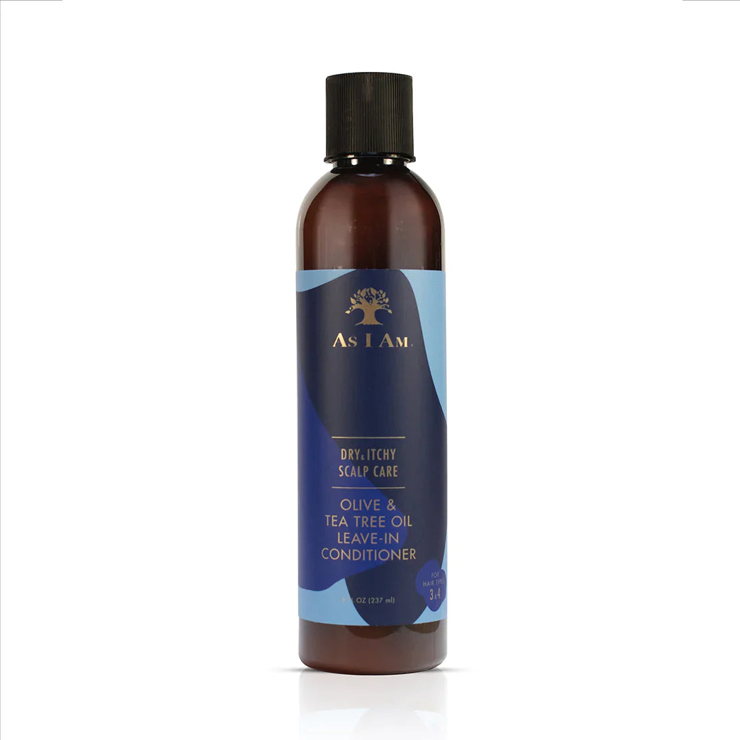 As I Am Dry & Itchy Scalp Care Leave-In Conditioner with Olive, Tea Tree & Peppermint 237ml/8oz
