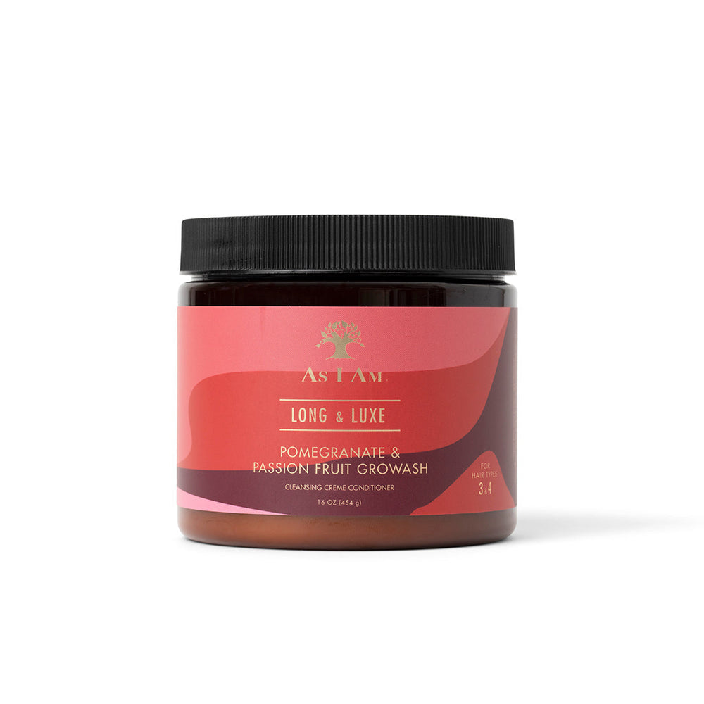 As I Am Long & Luxe GroWash Cleansing Conditioner  454g/16oz