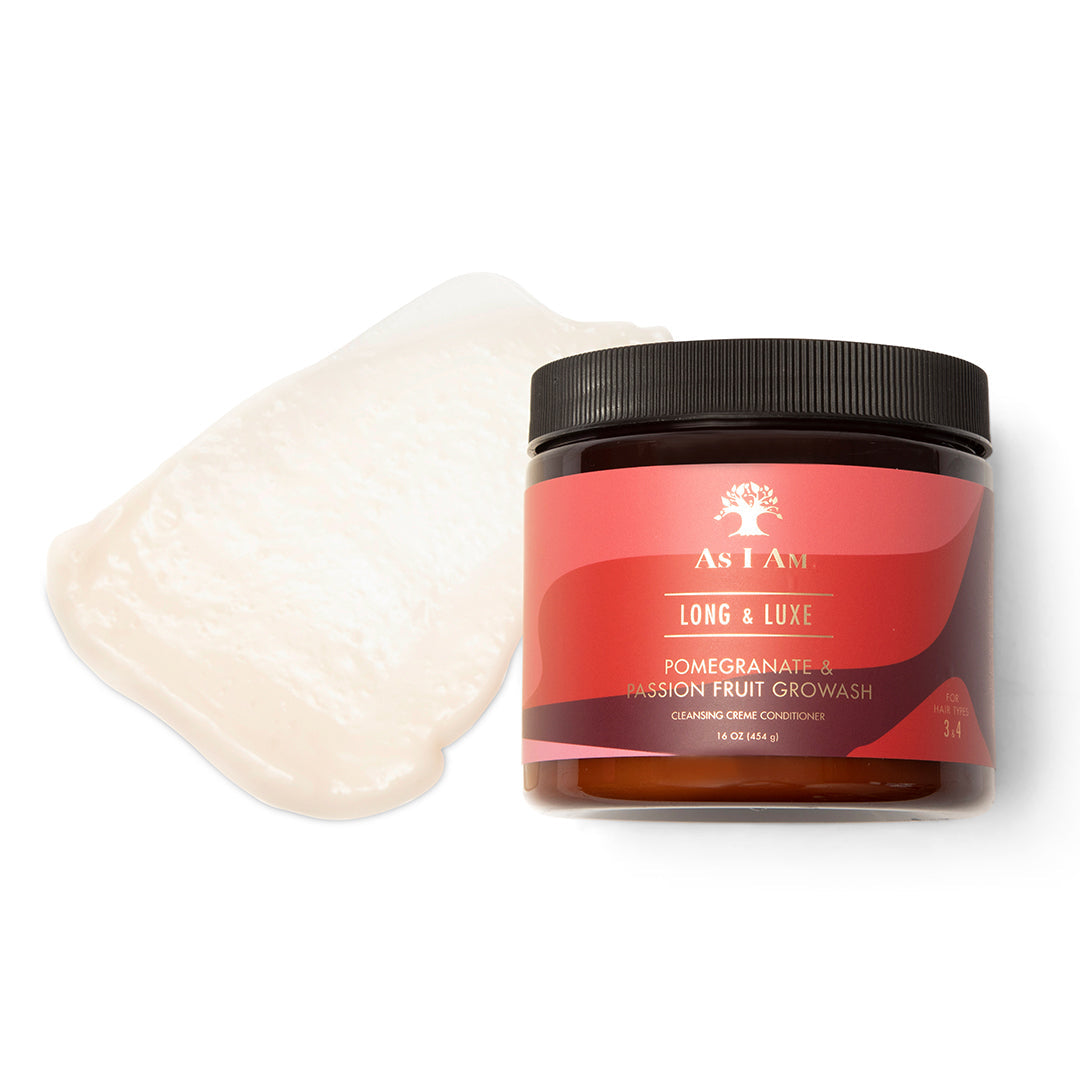 As I Am Long & Luxe GroWash Cleansing Conditioner  454g/16oz