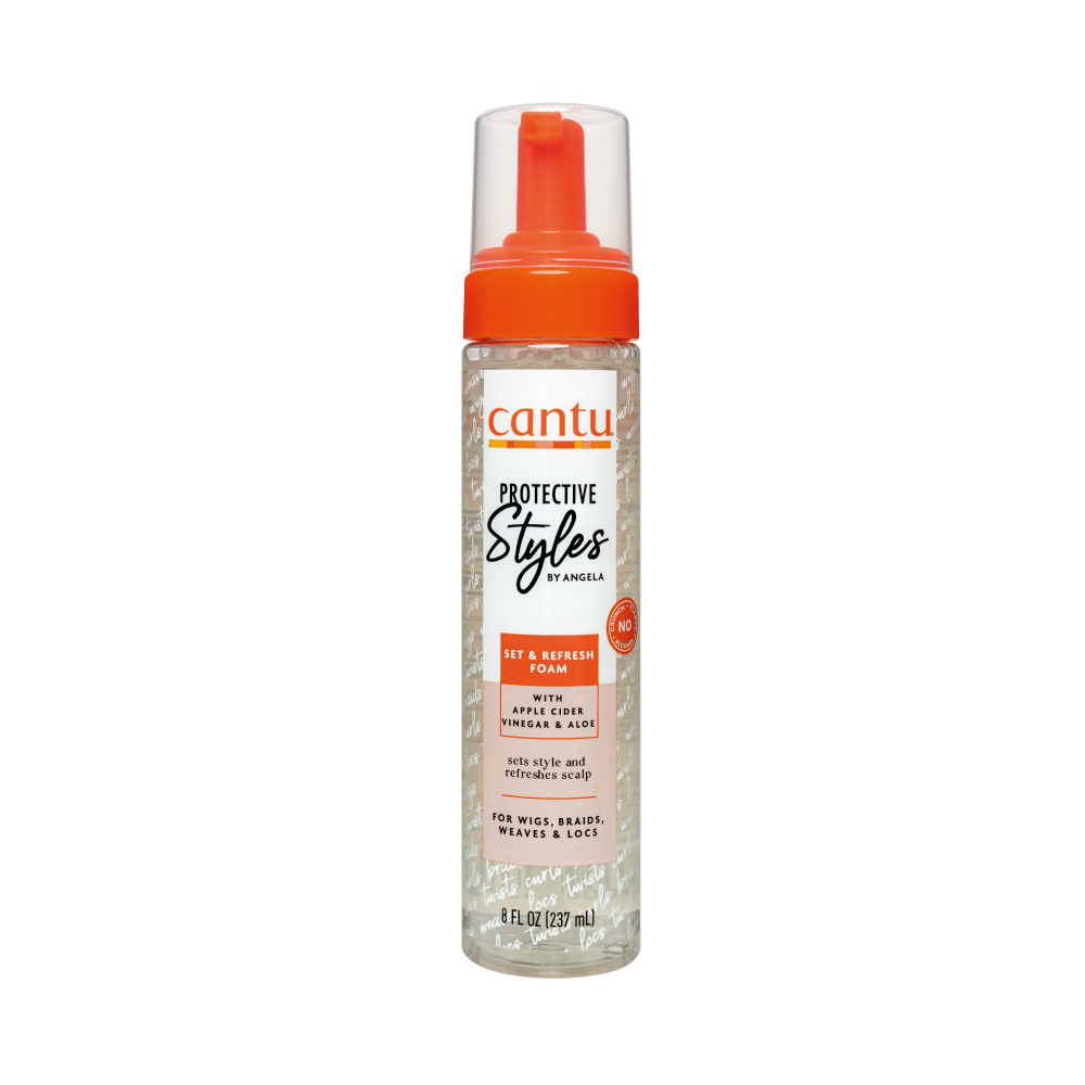 Cantu Protective Styles Set & Refresh Foam 237ml/8oz