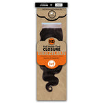 Dressmaker 100% Unprocessed Virgin Remy HD Luxury Lace Closure Body Wave 5X5 Free Part