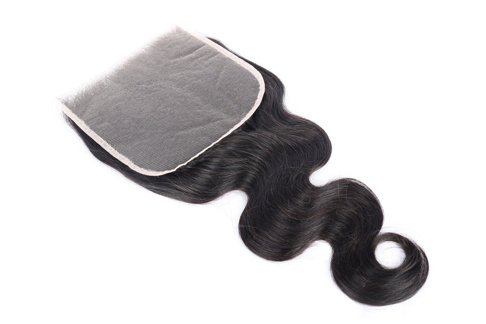 Dressmaker 100% Unprocessed Virgin Remy HD Luxury Lace Closure Body Wave 5X5 Free Part