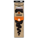 Dressmaker 100% Unprocessed Virgin Remy HD Luxury Lace Closure Body Wave 5X5 Free Part