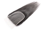 Dressmaker 100% Unprocessed Virgin Remy HD Luxury Lace Closure Straight 5X5 Free Part