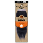 Dressmaker 100% Unprocessed Virgin Remy HD Luxury Lace Closure Straight 5X5 Free Part