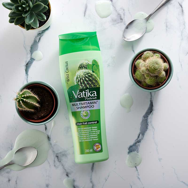 Vatika Naturals Cactus Multi Vitamin+Shampoo 400ml