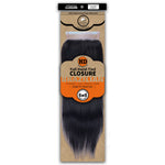 Dressmaker 100% Unprocessed Virgin Remy HD Luxury Lace Closure Straight 6X6 Free Part
