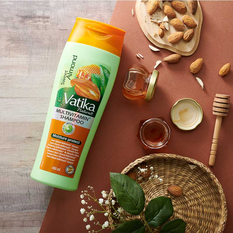 Vatika Naturals Almond Multivitamin+ Shampoo 400ml