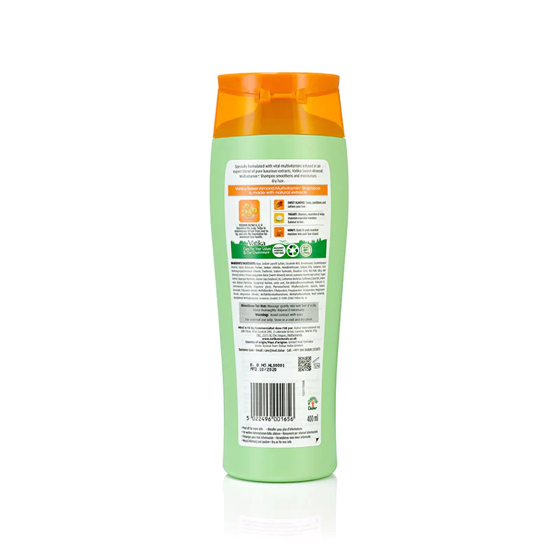 Vatika Naturals Almond Multivitamin+ Shampoo 400ml