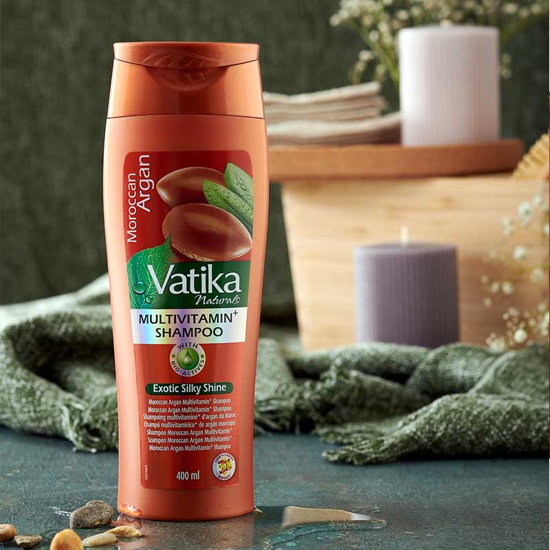 Vatika Naturals Mor Argan Multi Vitamin+ Shampoo 400ml
