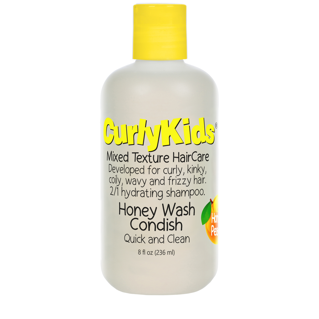 Curlykids Honey Wash Condish 236ml