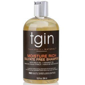 Tgin Thank God it's Natural Moisture Rich Sulfate Free Shampoo – 13oz