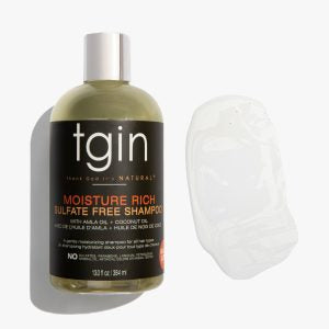 Tgin Thank God it's Natural Moisture Rich Sulfate Free Shampoo – 13oz