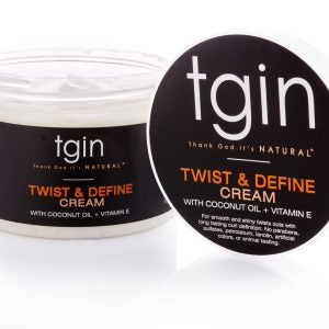 Tgin Thank God it's Natural Twist and Define Cream- 12oz