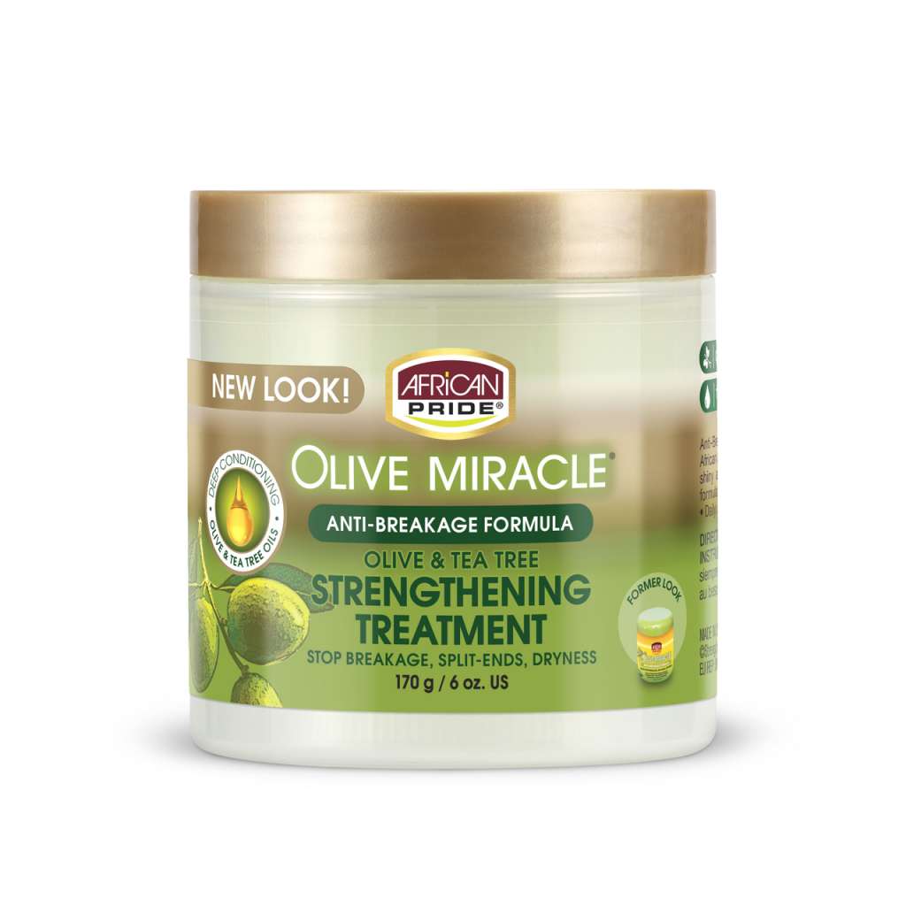 African Pride Olive Miracle Strengthening Treatment 170g/6oz