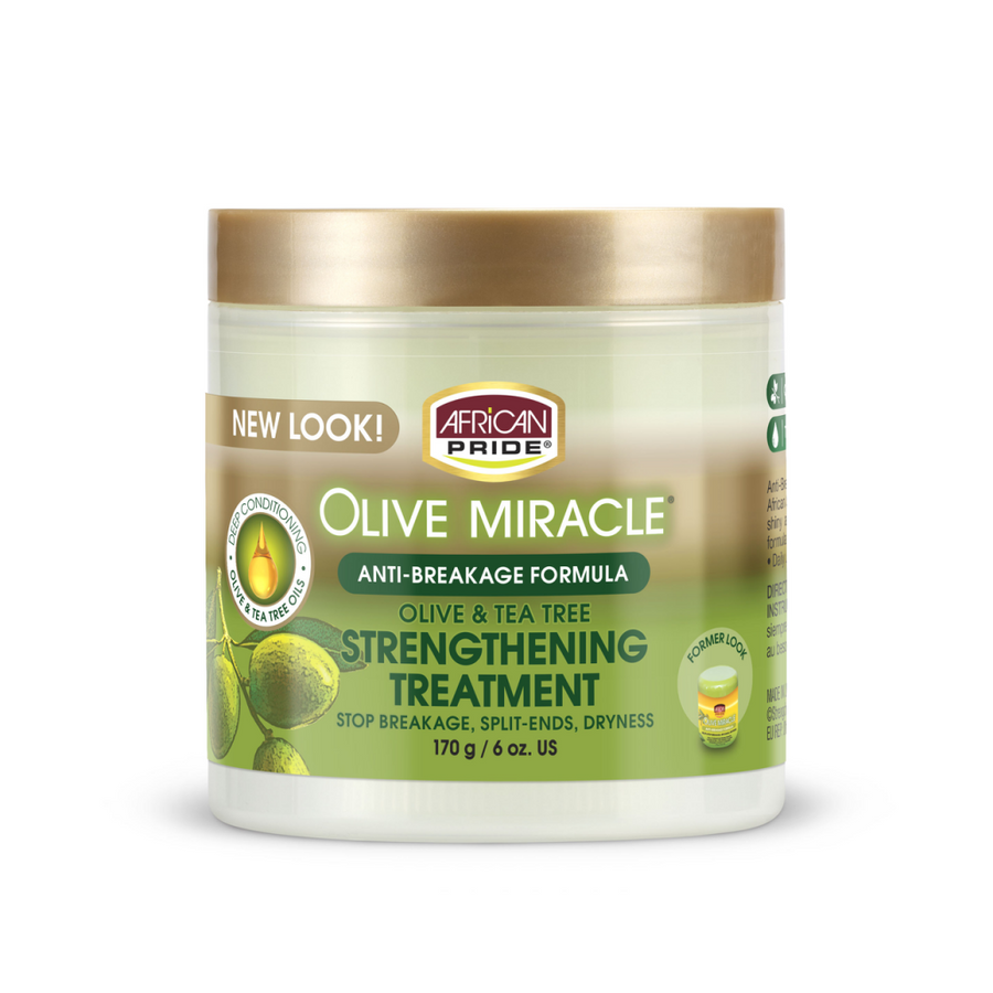 African Pride Olive Miracle Strengthening Treatment 170g/6oz