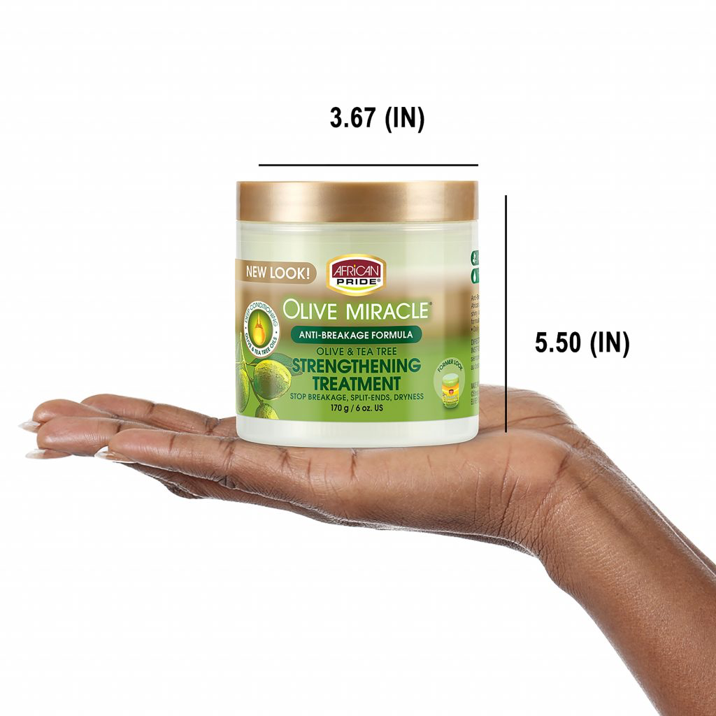 African Pride Olive Miracle Strengthening Treatment 170g/6oz