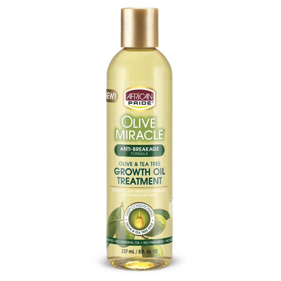 African Pride Olive Miracle Growth Oil Treatment 237ml/8oz