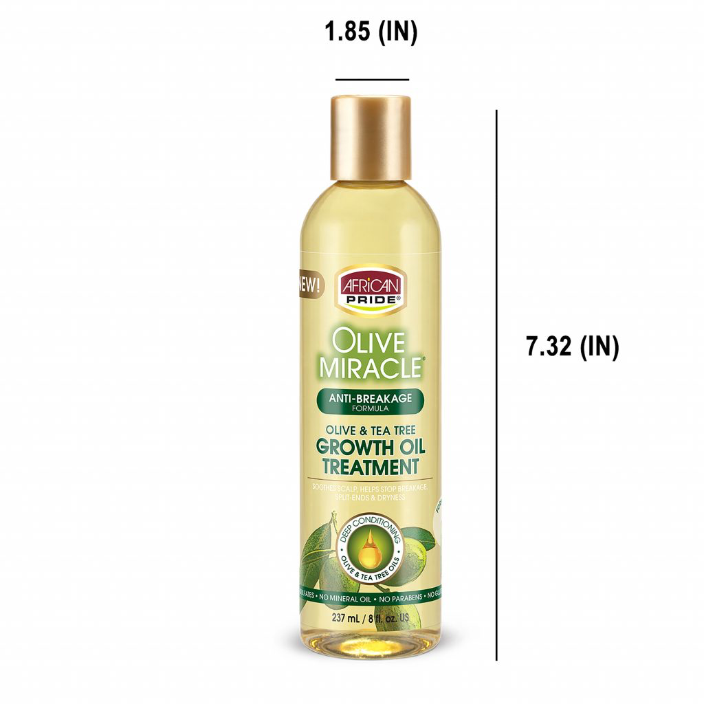 African Pride Olive Miracle Growth Oil Treatment 237ml/8oz