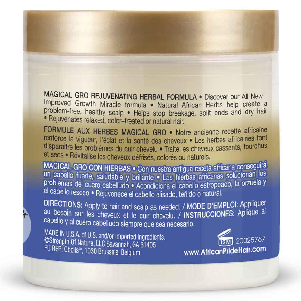 African Pride Olive Miracle Magical Gro Rejuvenating Herbal Formula 150g/5.3oz