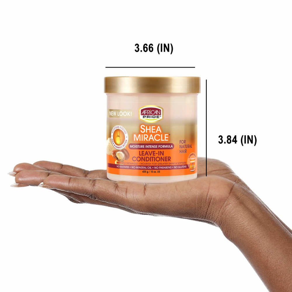 African Pride Shea Miracle Leave-In Conditioner 425g/15oz