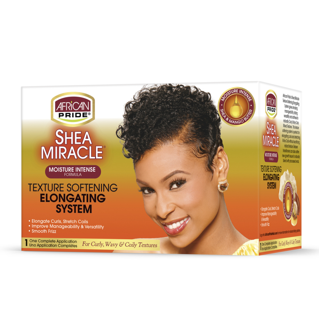 African Pride Shea Miracle Texture Softening System Kit 370g