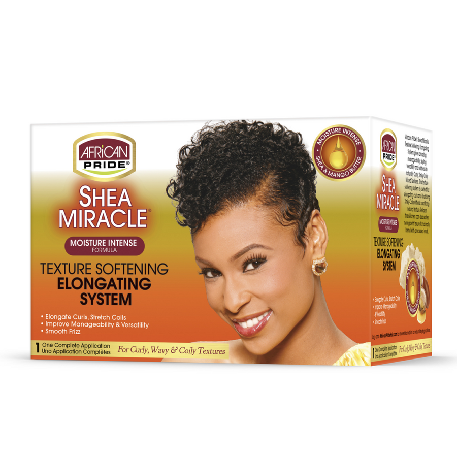 African Pride Shea Miracle Texture Softening System Kit 370g