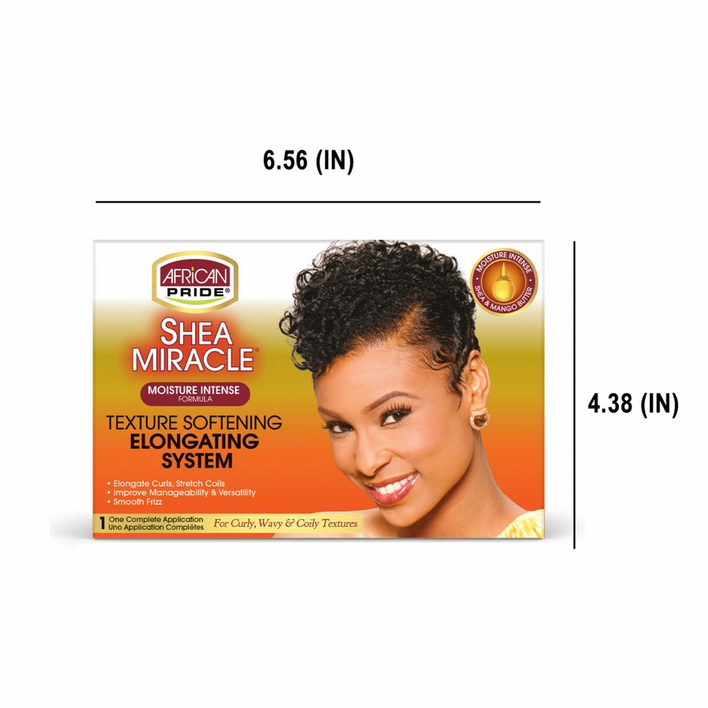 African Pride Shea Miracle Texture Softening System Kit 370g