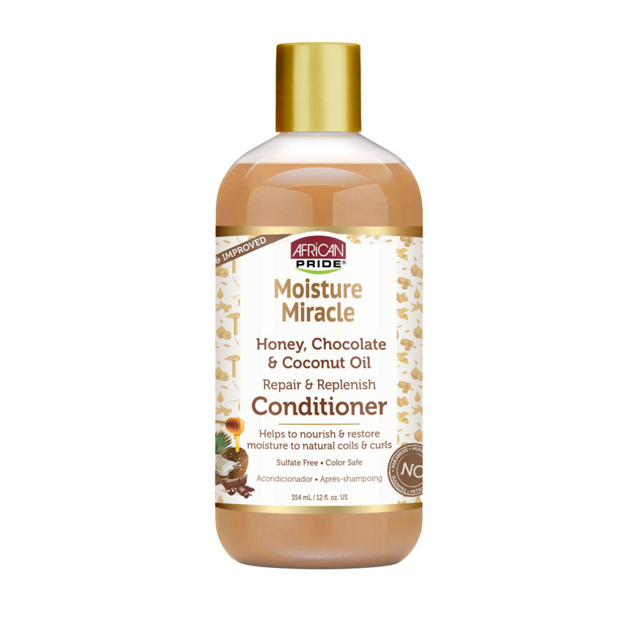 African Pride Moisture Miracle Honey, Chocolate & Coconut Oil Conditioner