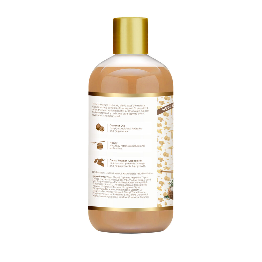 African Pride Moisture Miracle Honey, Chocolate & Coconut Oil Conditioner