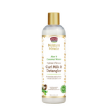 African Pride Moisture Miracle Aloe & Coconut Water Curl Milk & Detangler 354ml/12oz