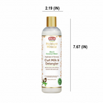 African Pride Moisture Miracle Aloe & Coconut Water Curl Milk & Detangler 354ml/12oz