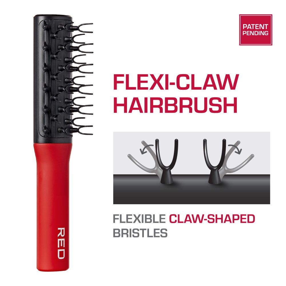 Red By Kiss Flexiclaw Hair Brush
