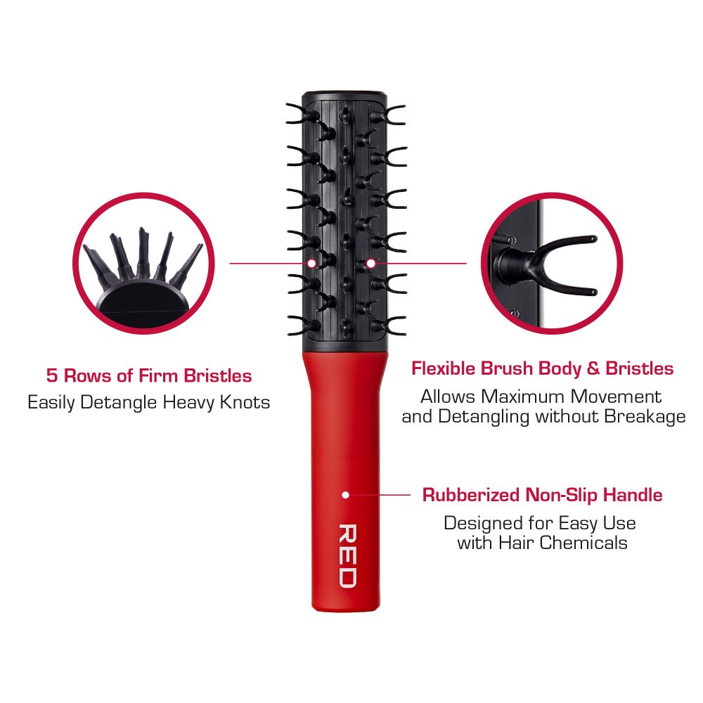 Red By Kiss Flexiclaw Hair Brush