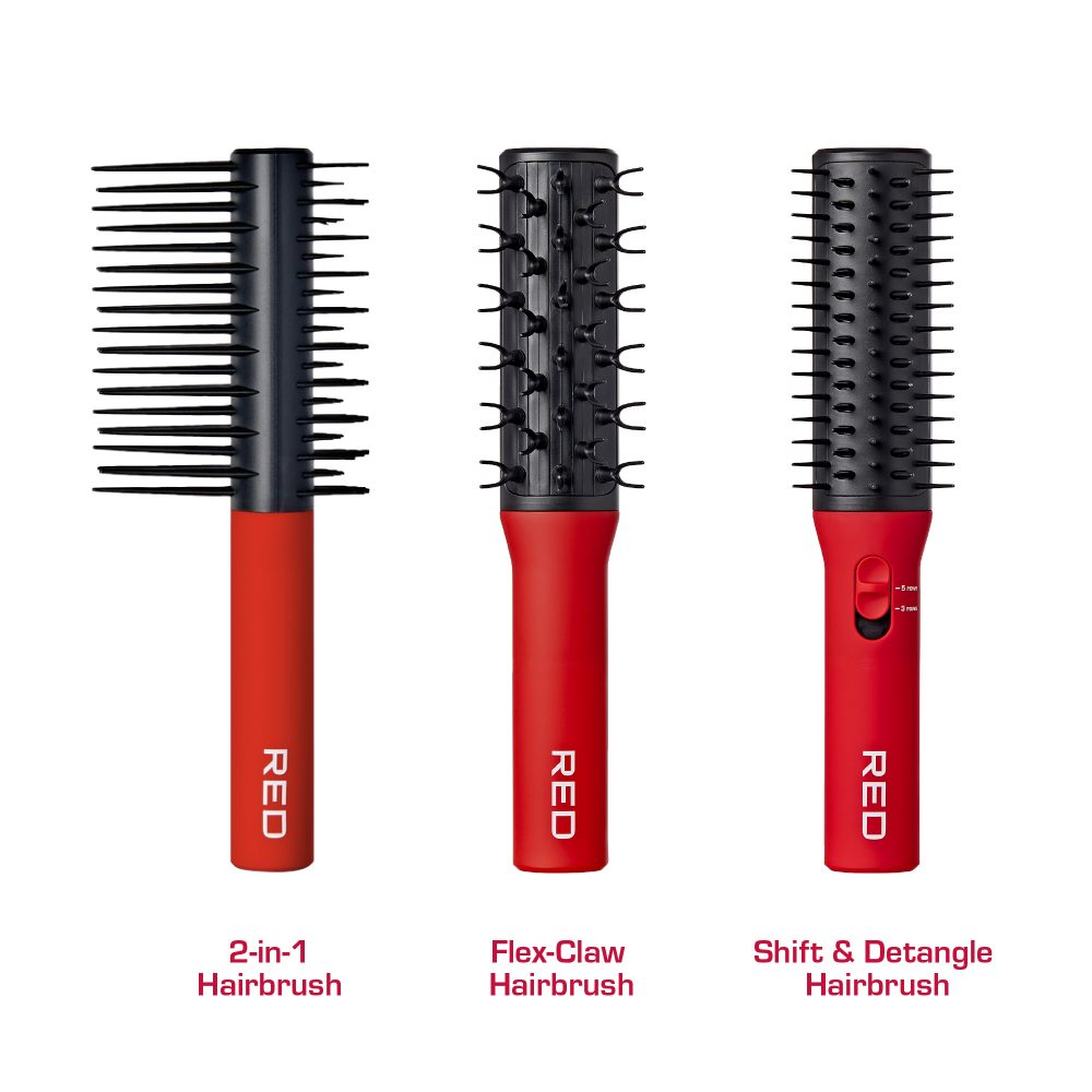 Red By Kiss Shift-N-Detangle Hair Brush