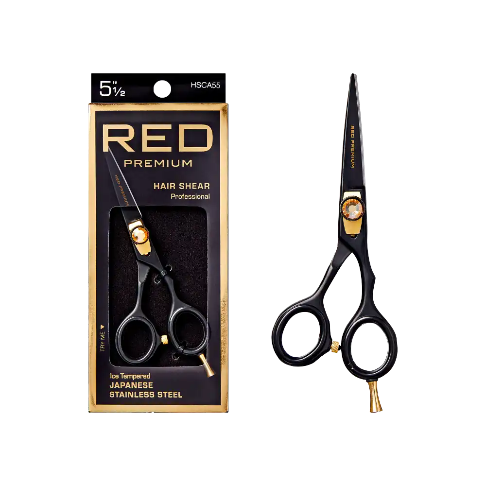 Red By Kiss Premium Artisan Professional Hair Shears 5.5"