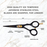 Red By Kiss Premium Artisan Professional Hair Shears 5.5"