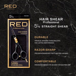 Red By Kiss Premium Artisan Professional Hair Shears 5.5"