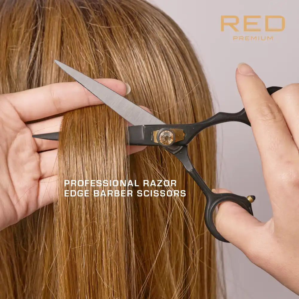 Red By Kiss Premium Artisan Professional Hair Shears 6.5"