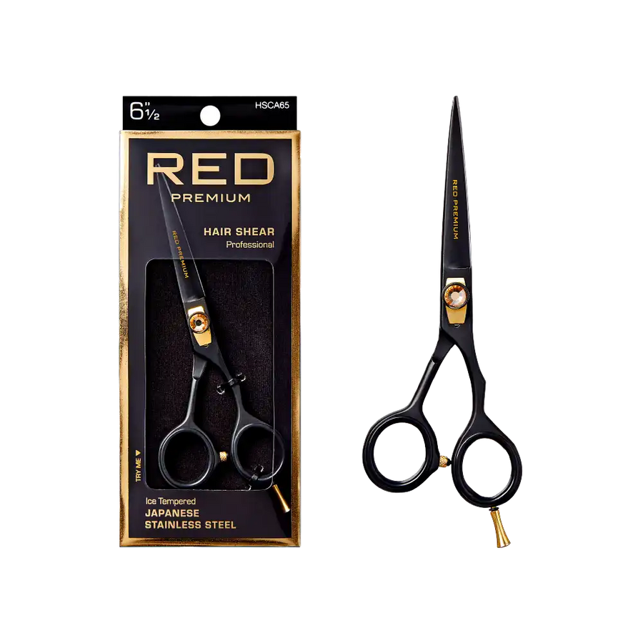 Red By Kiss Premium Artisan Professional Hair Shears 6.5"