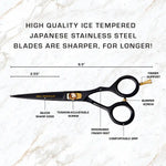 Red By Kiss Premium Artisan Professional Hair Shears 6.5"