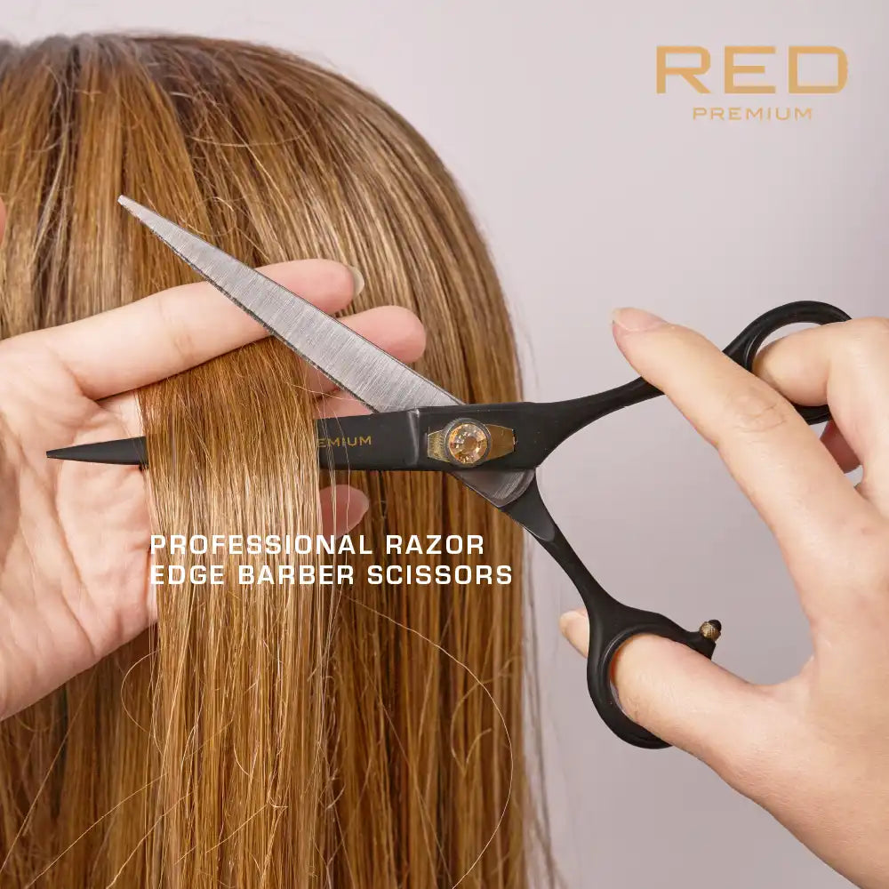 Red By Kiss Premium Artisan Professional Hair Shears 7.5"
