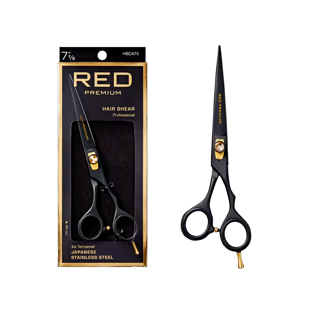 Red By Kiss Premium Artisan Professional Hair Shears 7.5"