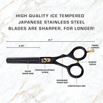Red By Kiss Premium Artisan Professional Hair Thinning Shears 6.5"
