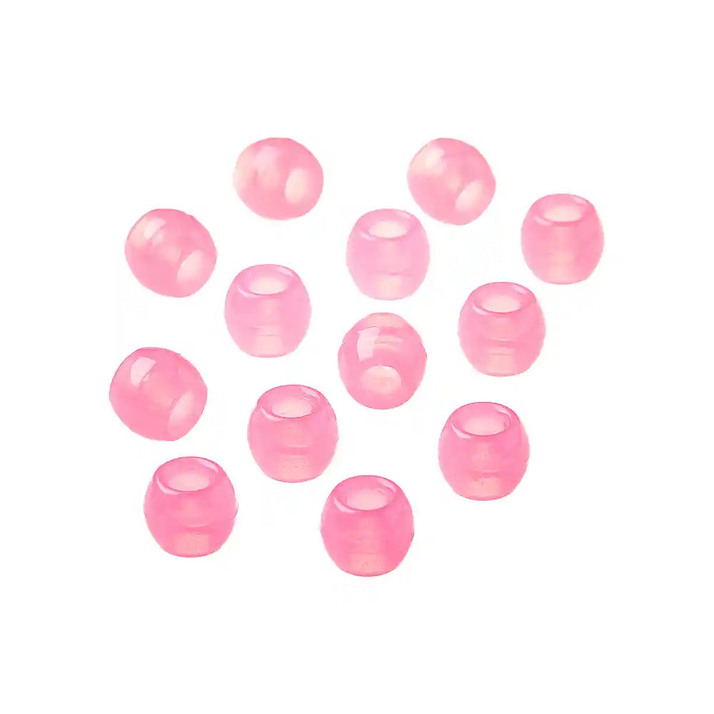 Red By Kiss Glow In The Dark Hair Beads