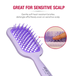 Red By Kiss Gentle Wet & Dry Vent Heat-Resistant Brush Softer, Flexible Bristles