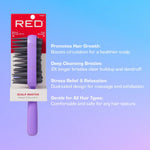 Red By Kiss 2-in-1 Scalp Massager & Shampoo Brush
